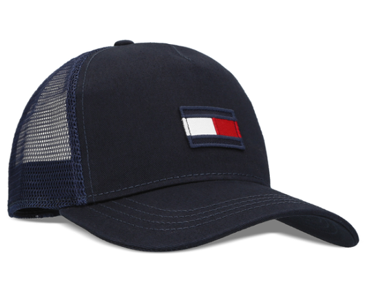 TOMMY HILFIGER Trucker Logo Cap Navy