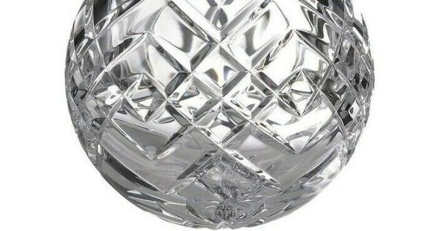 WATERFORD Christmas Crystal Ornament Bauble Decoration 2020 8cm - LIMITED EDITION