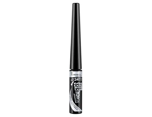 RIMMEL Professional Glam' Eyes Liquid Eye Liner #001 Black Glamour