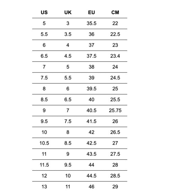 Kate spade new discount york size chart